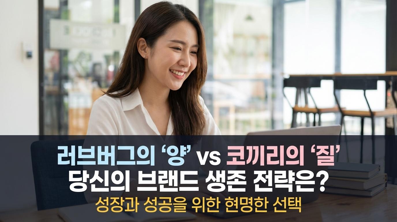 마케팅 생존 전략: 당신의 브랜드는 러브버그인가, 코끼리인가?
