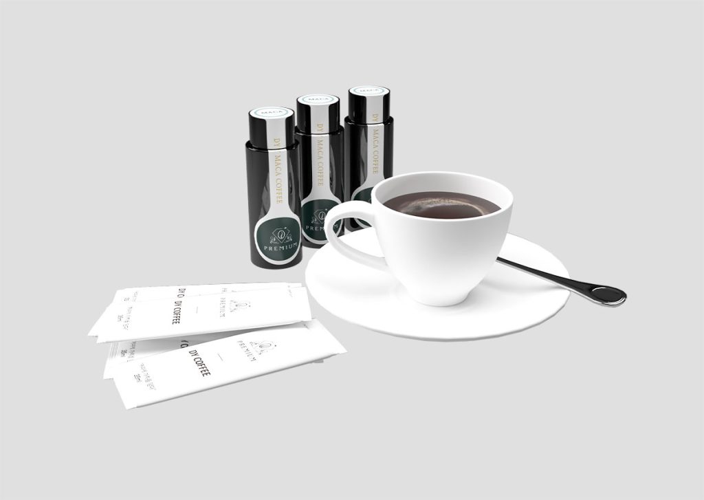 DY MACA COFFEE 랜더링