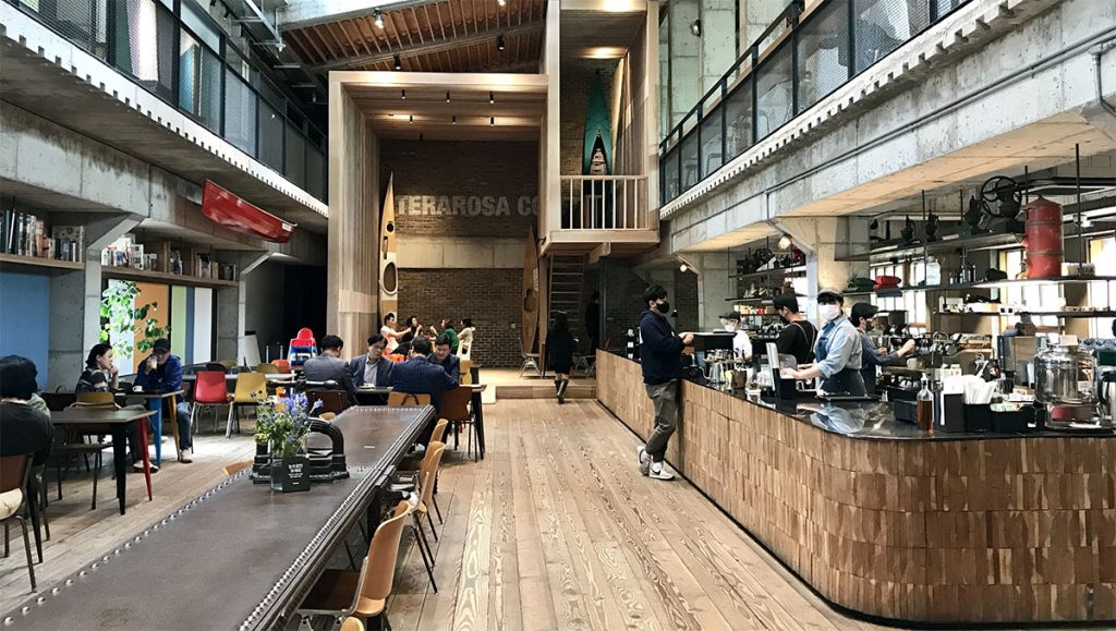 테라로사 커피 스토리 재설계
